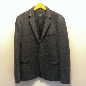 Karl Lagerfeld Gray Blazer
